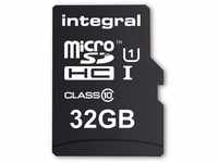 Integral microSDHC 32GB Class 10 UltimaPro UHS-1 class 1 Speicherkarte bis zu...