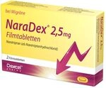 NaraDex 2,5mg 2 stk