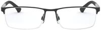 EMPORIO ARMANI Ray-Ban Herren 3094 Brillengestelle, Schwarz (Black Rubber), 55