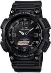 Casio Herren Solar Armbanduhr, 46.00mm Geh&auml;usegr&ouml;&Atilde;&Yuml;e mit schwarz analog/digital