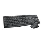 Logitech MK235 Kabelloses Set mit Tastatur und Maus f&uuml;r Windows | 2,4 GHz kabelloser