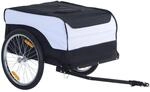 HOMCOM Fahrradanh&auml;nger Lastenanh&auml;nger Belastbarkeit max. 40 kg...