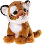 Heunec 235670 - MI Classico Tiger mit Glitzeraugen, Hellbraun/Streifen
