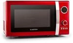 Klarstein Fine Dinesty - Mikrowelle, Mikrowellenofen mit Grill, Retro,