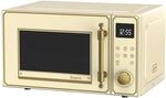 Kaiser Empire Em 2530 ElfEm Retro Mikrowelle in Elfenbein | 25L | 1200W Grill | 2200W