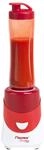 Bestron Smoothie Maker mit Mix-/Trinkbecher, 600 ml, 300 Watt, Rot