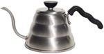 Hario Buono Wasserkocher 1.0 Liter / V60 Coffe Drip Kettle 1.0 Litres, M, Stainless