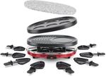 H.Koenig RP412 Raclette-Ger&auml;t 4 in 1/8 Personen/Raclette, Natursteingrill,
