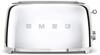 Smeg, 2x4 TSF02SSEU -Toaster, 2 Schlitze f&uuml;r 4 Scheiben, 6 Vergoldungsniveaus,