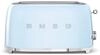 Smeg, 2x4 TSF02PBEU -Toaster, 2 Schlitze f&uuml;r 4 Scheiben, 6 Vergoldungsniveaus,