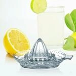 BHL Lemon Lime A75146 Orange Grapefruit Squeezer Juicer Glass