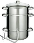 GSW 555999 Edelstahl Entsafter 25cm, 25 cm, Silber