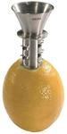 GEFU Zitronensaftausgie&szlig;er CITRONELLO | Edelstahl-Ausgie&szlig;er f&uuml;r Zitronen, Limetten