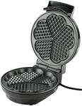 Rosenstein & S&ouml;hne Elektro Waffeleisen: Waffeleisen f&uuml;r Herzwaffeln (mit