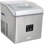 SARO Eisw&uuml;rfelbereiter &ndash; 15 kg / 24 h &ndash; Edelstahl &ndash; 3 Eisgr&ouml;&szlig;en w&auml;hlbar &ndash;