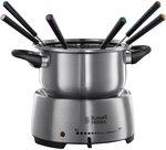 Russell Hobbs Fondue elektrisch Set [K&auml;sefondue, Schokofondue oder
