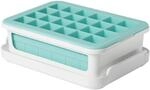 OXO Good Grips Auslaufsichere Eisw&uuml;rfelform mit Deckel f&uuml;r kleine Eisw&uuml;rfel &ndash;