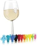 Vacu Vin 1886060 GlassMarker Party People 12er Set, Einheitsgr&ouml;&szlig;e (12er Pack), Bunt