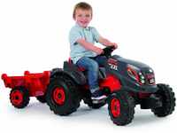 Smoby 7600710200 - Traktor Stronger, Outdoor und Sport,XXL, grau