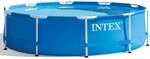 Intex 28202GN Metal Frame Pool - Aufstellpool - &Oslash; 305 x 76 cm,Blau