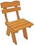 DEGAMO Gartenstuhl Freital f&uuml;r Garten und Terrasse, Breite 50cm, Massive Kiefer,