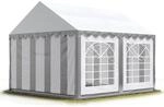 TOOLPORT Party-Zelt Festzelt 3x3 m Garten-Pavillon -Zelt PVC Plane 700 N in