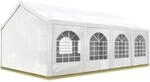TOOLPORT Hochwertiges Partyzelt 3x9 m Pavillon Zelt PE Plane 450 N Gartenzelt