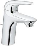 Grohe Einhand-Waschtischbatterie, DN 15 S-Size, 1 St&uuml;ck, 23707003 Chrom