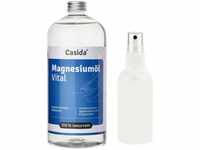 Magnesiumöl Vital 1000ml / 1 Liter mit extra Sprühflasche - Original Zechstein