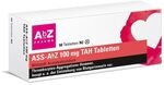 ASS-AbZ 100 mg TAH Tabletten, 50 Tabletten | Zur Vorbeugung von (erneutem)