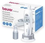 Beurer FT 58 Ohrthermometer, Fieberthermometer mit Infrarot-Messtechnik f&uuml;r Messung