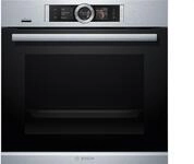 Bosch HSG636XS6 Serie 8 Smarter Einbau-Dampfbackofen, 60 x 60 cm, 1 L Wassertank,
