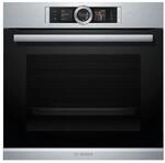 BOSCH Backofen Einbau-Backofen aus Edelstahl HSG636ES1