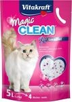 Vitakraft Magic Clean Lavendel, Katzenstreu, zarter Lavendelduft, Nicht klumpend,