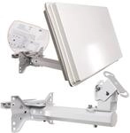 Selfsat H30 D1 &ndash; Kompakte SAT Flachantenne mit Single-LNB &ndash; Ideal f&uuml;r Balkon und