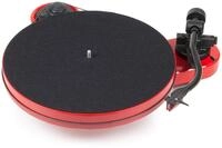 Pro-Ject RPM 1 Carbon Plattenspieler mit Riemenantrieb (inkl. Ortofon 2M Red, Rot)