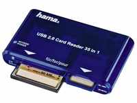 Hama Kartenleser USB 2.0 - 35-in-1 (Kartenlesegerät, Card Reader SD/SDHC/SDXC, CF,