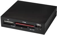 LogiLink Multi-Kartenleser 8,9 cm (3,5 Zoll) USB 2.0 intern mit USB Front