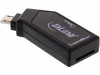 InLine® OTG Mobile Card Reader, USB 2.0, für SD und microSD, für Android