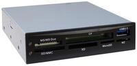 Inter-Tech 88884054 AC Cardreader CI-01 BK, 3,5" intern, USB 3.0
