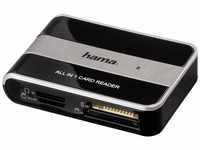 Hama USB-2.0-Kartenleser All in 1, kompatibel auch mit Windows 10/11,...