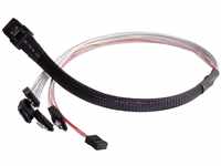 SilverStone SST-CPS03 - Internes Mini SAS zu SATA Kabel, 36pin SFF8087 Stecker(HOST)