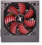 Xilence XP600R6 PC Netzteil, 600W Peak Power, ATX, rot/schwarz