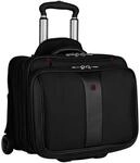 WENGER Patriot Aktenkoffer, 2 in 1-Laptop-Tasche zum Rollen, Notebook bis 17...