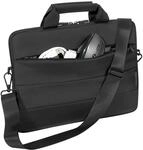PEDEA Ultrabook / Notebook Tasche schwarz f&uuml;r 13,3 Zoll (33,8cm) mit Zubeh&ouml;rfach