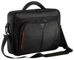 Targus Classic+ Clamshell Case Laptoptasche 14 Zoll, bequeme Umh&auml;ngetasche mit