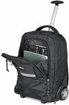 LIGHTPAK 46005 Laptop Trolley Rucksack MASTER mit verstaubaren Tragegurten,