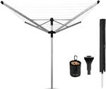 Brabantia - Lift-O-Matic Advance drehbaren W&auml;schespinne - Easy Lift-Systems -