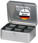 MAUL Geldkassette 2 aus Stahl | abschlie&szlig;bar | M&uuml;nzgeld-Einsatz herausnehmbar | 20