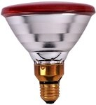 Sparlampe "Philips" 175W rot; PAR38